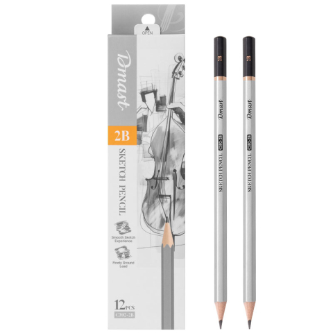 Creion grafit C392 2B DMast by Pebeo [1]