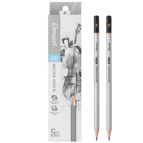 Creion grafit C392 HB DMast by Pebeo [1]