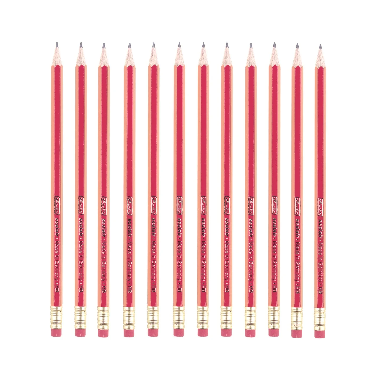 Creion grafit cu radiera mina HB 24/set Herlitz [1]