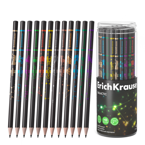 Creioane grafice - Creion grafit HB ErichKrause Galactic