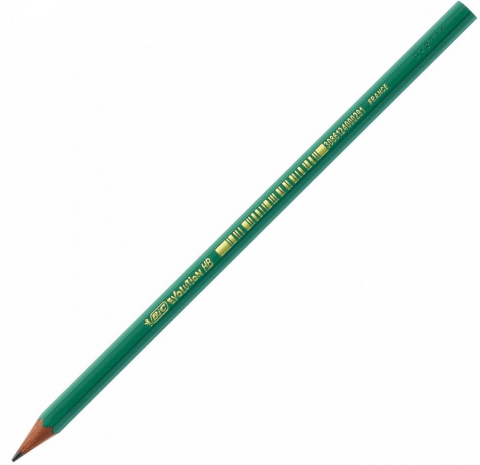 Birotică și accesorii birou - Creion grafit HB fara radiera Evolution BIC