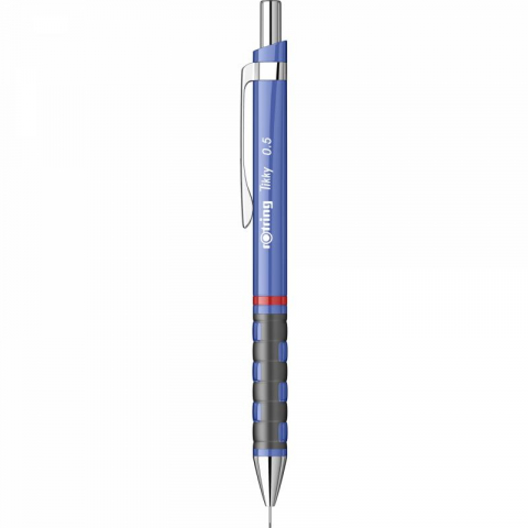 Creion mecanic 0.5mm Tikky 3 albastru iris Rotring [1]