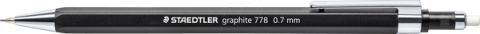 Creion mecanic 0.7 mm negru Staedtler [1]