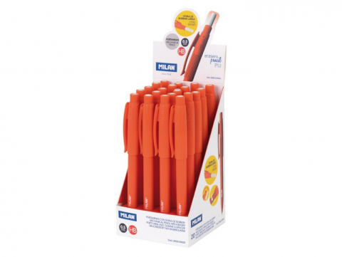 Creion mecanic PL1 Milan 0.5mm portocaliu [1]