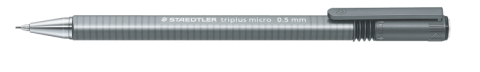 Noutăți Librăria Compas - Creion mecanic Triplus Micro Staedtler 0.5 mm corp gri