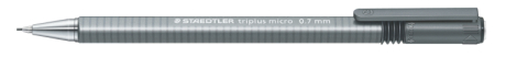 Noutăți Librăria Compas - Creion mecanic Triplus Micro Staedtler 0.7 mm corp gri