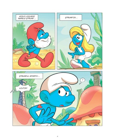 Crestem cu strumfii. Volumul 1: Strumful caruia ii era frica de intuneric - Falzar, Thierry Culliford [3]