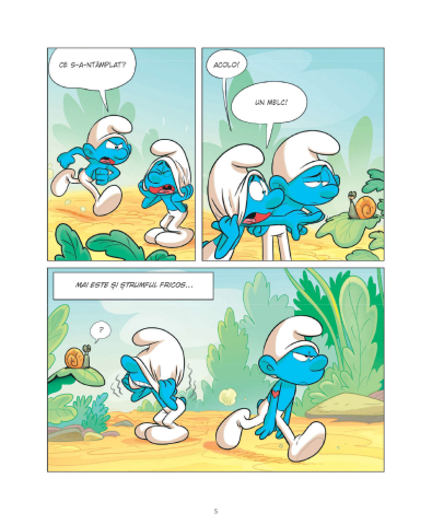 Crestem cu strumfii. Volumul 1: Strumful caruia ii era frica de intuneric - Falzar, Thierry Culliford [4]