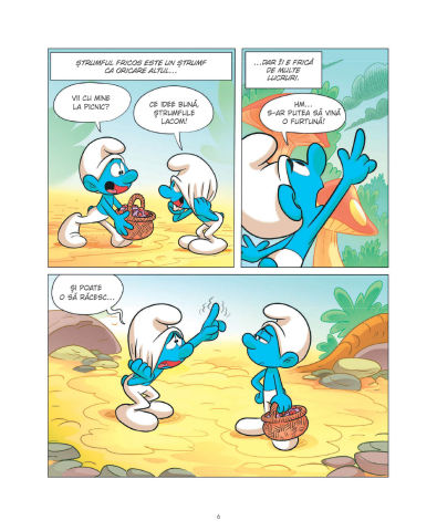 Crestem cu strumfii. Volumul 1: Strumful caruia ii era frica de intuneric - Falzar, Thierry Culliford [5]