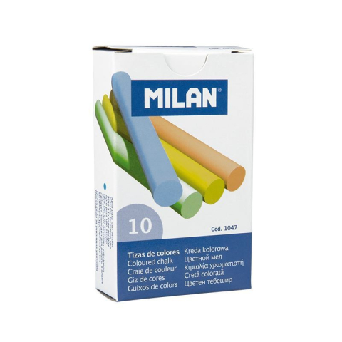 Cretă școlară și creativă - Creta color 10/set Milan