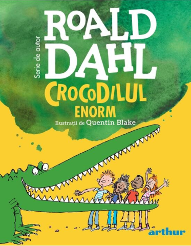 Cărți ilustrate și interactive - Crocodilul enorm - Roald Dahl