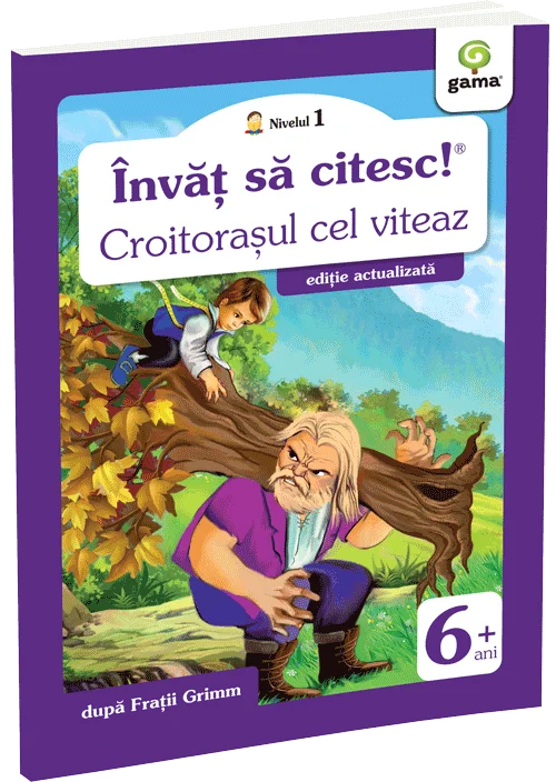 Cărți ilustrate și interactive - Croitorasul cel viteaz. Invat sa citesc! Nivelul 1 - Fratii Grimm