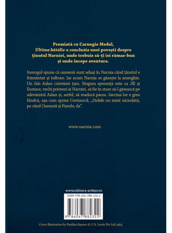 Cronicile din Narnia. Ultima batalie - C.S. Lewis [1]