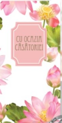 Articole Party - Felicitare Cu ocazia casatoriei 100 x 210 mm