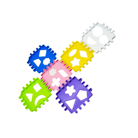 Cub educativ bebe puzzle 24 piese 13 x 13 x 13 cm [1]