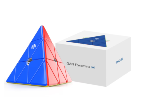 Cuburi logice - Cub rubik GAN Pyraminx M Standard Stickerless