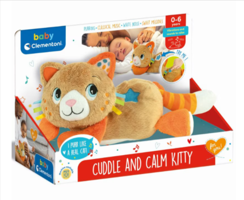 Jucării și jocuri - Jucarie interactiva Baby Clementoni Pisicuta care toarce