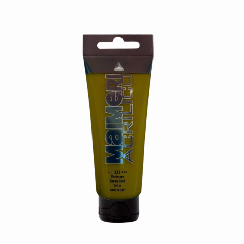 Artă și creativitate - Culoare acrilica Maimeri Acril 333 Green Gold 75 ml