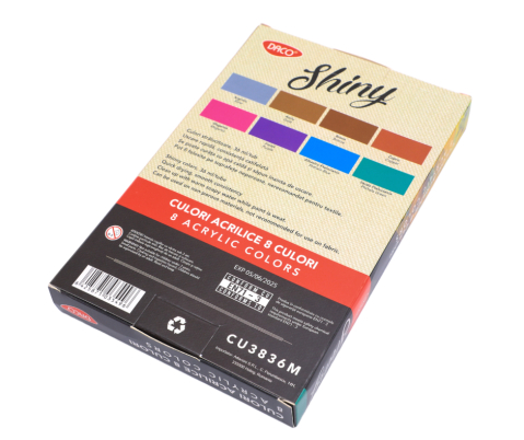 Culori acril metalizate DACO 8 culori 36 ml [1]