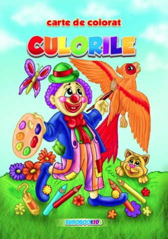 Cărți - Culorile – Carte de colorat