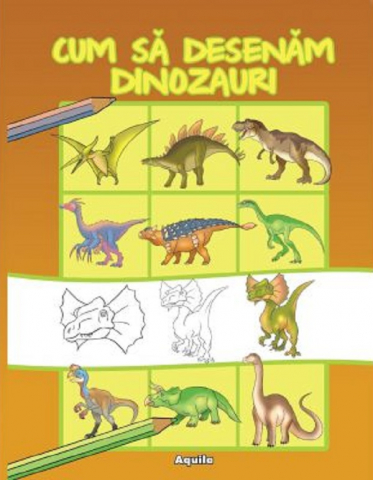 Cărți - Cum sa desenam dinozauri
