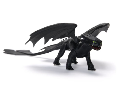 Figurina How to Train Your Dragon Toothless cu aripi mobile [1]