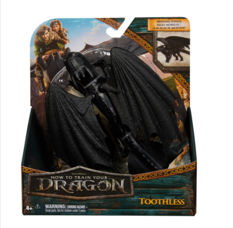 Noutăți Librăria Compas - Figurina How to Train Your Dragon Toothless cu aripi mobile