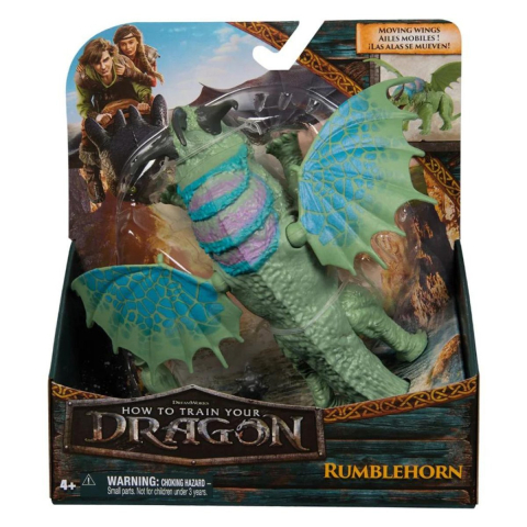 Jucării și jocuri - CUM SA ITI DRESEZI DRAGONUL FIGURINA RUMBLEHORN 20CM