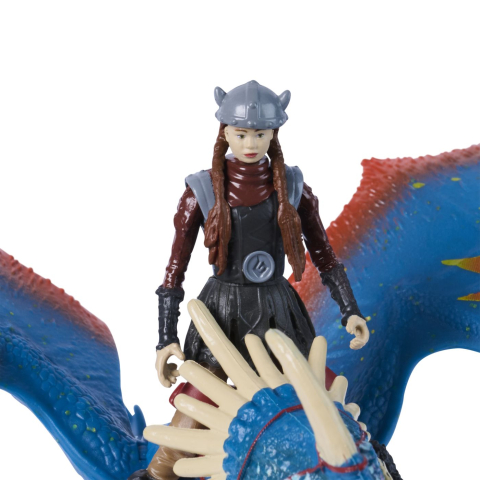 CUM SA ITI DRESEZI DRAGONUL INCERCAREA FLACARII SET DRAGON DEADLY NADDER SI FIGURINA ASTRID [4]