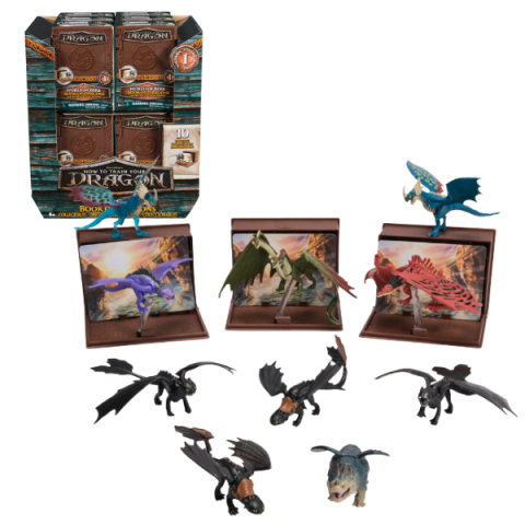 Jucării și jocuri - Mini figurina dragon surpriza - Lumea lui Berk DreamWorks Dragons