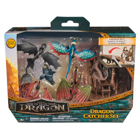 Figurine - CUM SA ITI DRESEZI DRAGONUL SET CAPTURARE DRAGONI