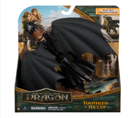 Noutăți Librăria Compas - Set 2 figurine How to Train Your Dragon Toothless si Hiccup