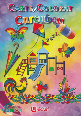 Cărți de colorat - Carte de colorat Curcubeu