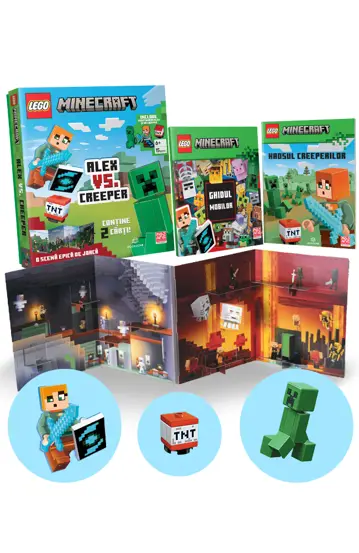 Noutăți Librăria Compas - LEGO MINECRAFT. Alex vs. Creeper - Bookzone