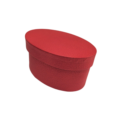 Cutie cadou rosie din carton tip piele 12 cm modele diferite [1]