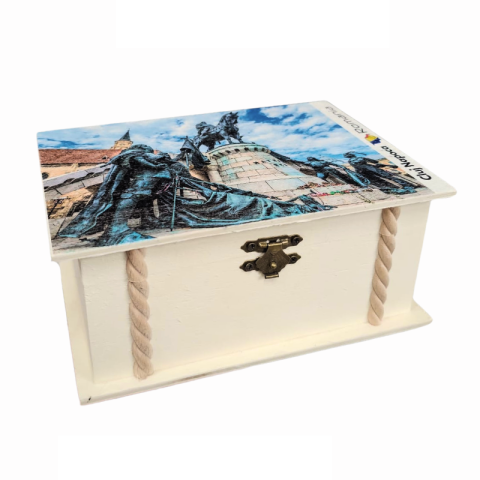 Cutie lemn personalizata 13 x 18 cm Cluj modele diferite [3]