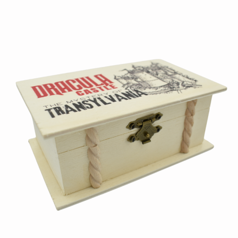 Cutie lemn personalizata 9 x 14 cm Dracula [3]