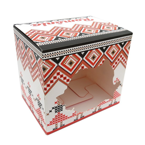 Cutie pentru cani 12x8x10 cm motive traditionale Romania [1]