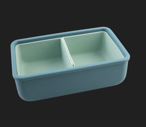 CUTIE PRANZ BENTO CU COMPARTIMENTE DETASABILE, MELII, SAGE CACTUS FERN [4]