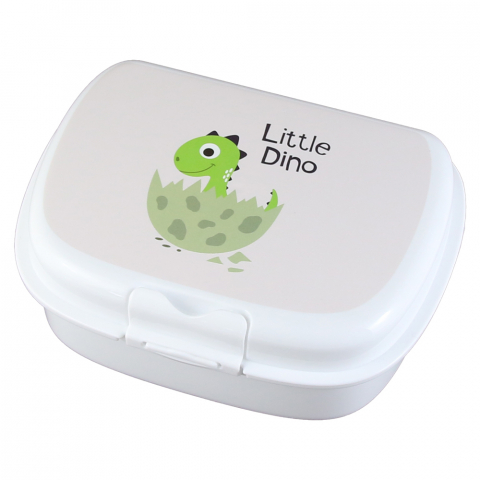 Rechizite școlare - Cutie sandwich plastic 18x13x7 cm diverse culori