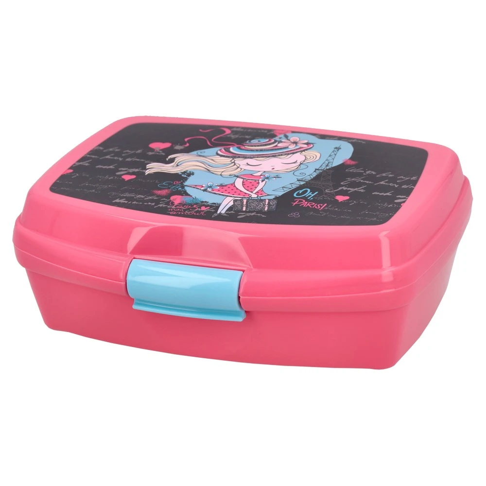 Rechizite școlare - Cutie sandwich Foody Chic Girl 550 ml