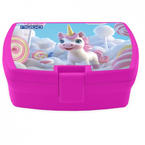 Cutie sandwich roz 16.5x14x6.5 cm  Nebo [3]