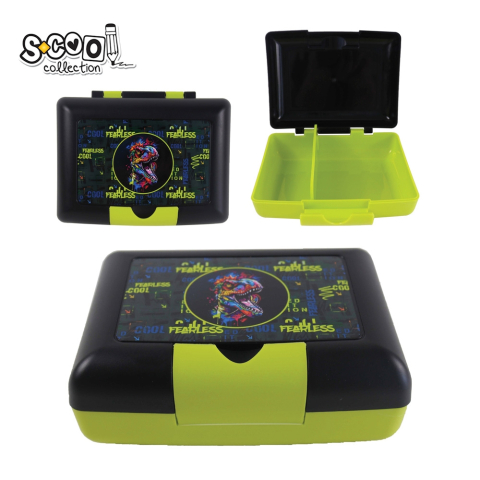 Accesorii școlare - Cutie sandwich compartimentata 900 ml Fearless S Cool Collection