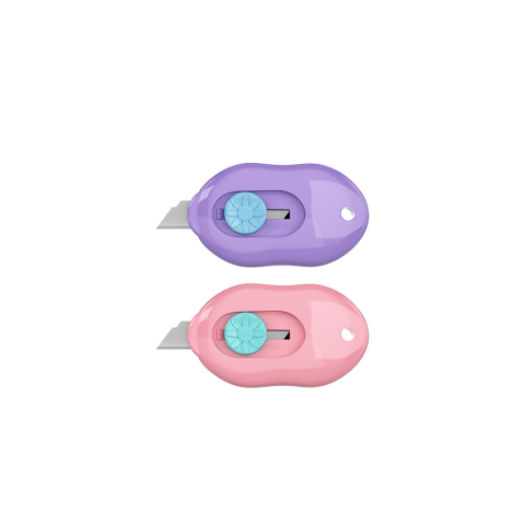 Cutter push-lock ErichKrause Cloud Mini Pastel diverse culori [1]