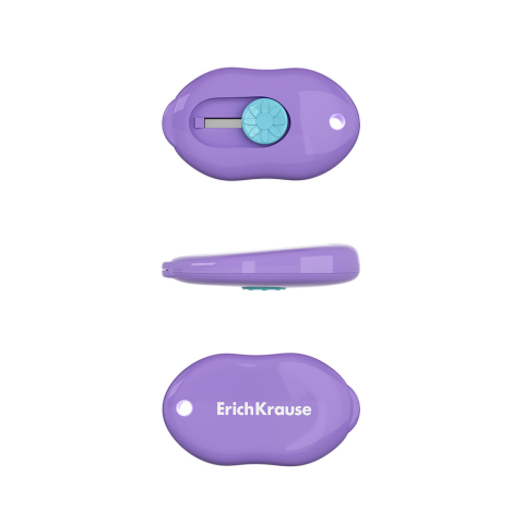 Cutter push-lock ErichKrause Cloud Mini Pastel diverse culori [2]
