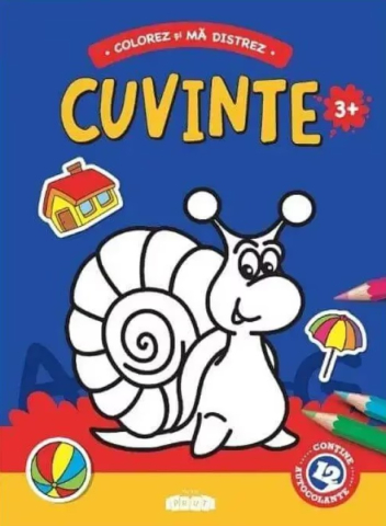 Cărți - Cuvinte Colorez si ma distrez