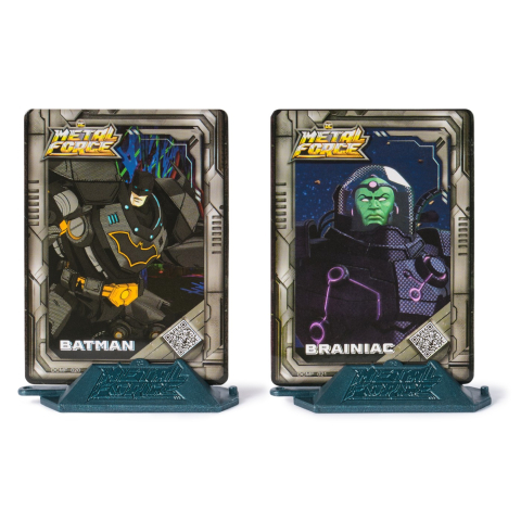DC METAL FORCE SET FIGURINE DE ACTIUNE BRAINIAC VS BATMAN [6]