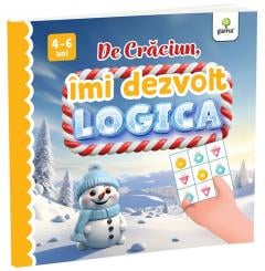 Cărți de activități și colorat - De Craciun, imi dezvolt logica