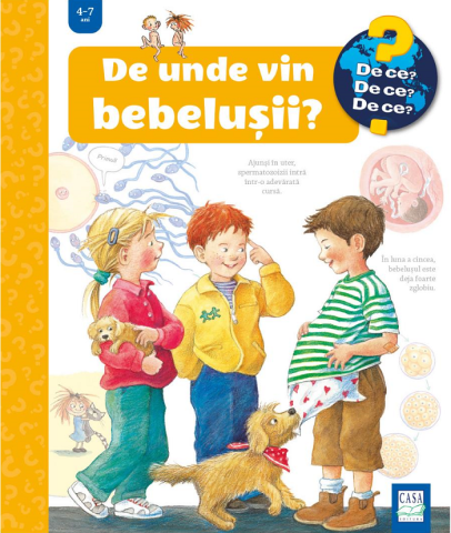 Noutăți Librăria Compas - De unde vin bebelusii? - Doris Rubel
