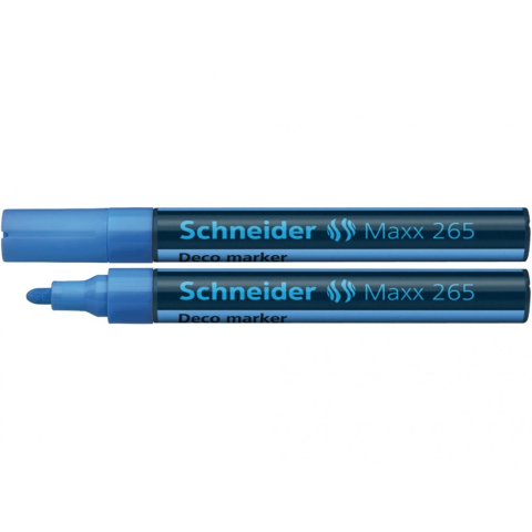 Scriere și corectare - Deco marker Schneider Maxx 265 albastru